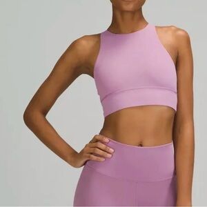 Lululemon Energy High Neck Sports Bra Color Jubilee Size 6